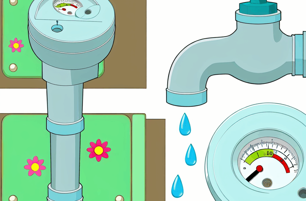 Illustration zum Thema Wasser sparen im Haushalt – einfache Tipps
