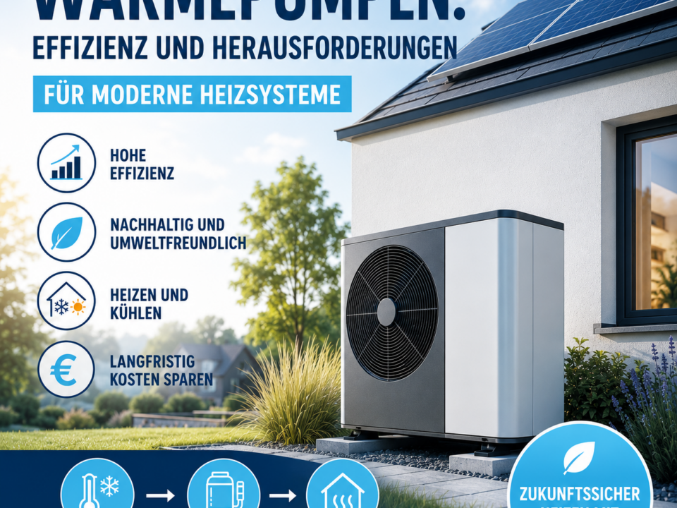 Wärmepumpen Effizienz Herausforderungen