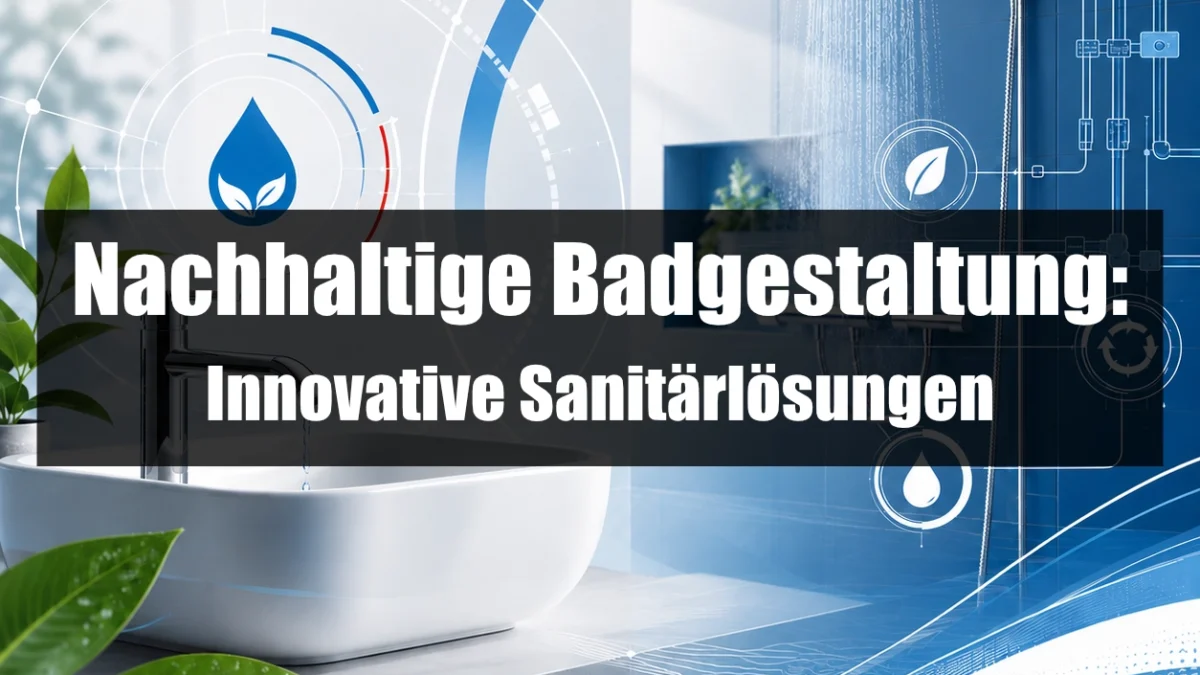 Nachhaltige Badgestaltung
